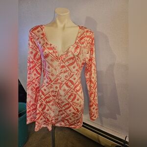 Chic Hot Pink and White Romper